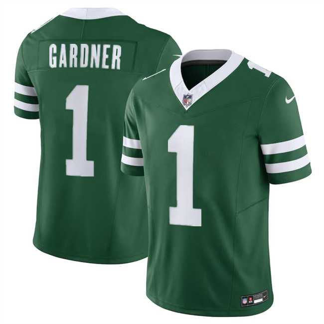 Men & Women & Youth New York Jets #1 Sauce Gardner Green 2024 F.U.S.E. Vapor Limited Football Stitched Jersey->new york jets->NFL Jersey